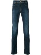 Re-hash Straight Roll Up Jeans - Blue