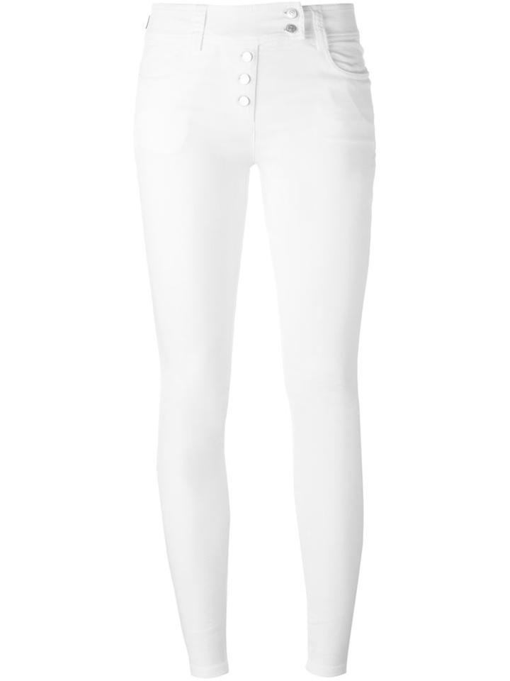 No21 Skinny Jeans, Women's, Size: 26, White, Cotton/spandex/elastane
