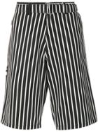 Ami Alexandre Mattiussi Striped Shorts - Black