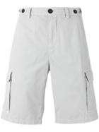 Brunello Cucinelli - Flap Pocket Shorts - Men - Cotton - 50, Nude/neutrals, Cotton