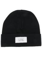 Givenchy Atelier Patch Beanie - Black