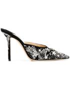 Jimmy Choo Faux-crystal Embellished Mules - Black