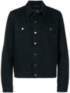 Saint Laurent Buttoned Jacket - Black