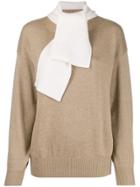 See By Chloé Pussy Bow Sweater - Neutrals