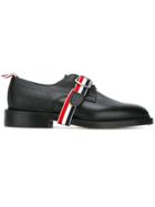Thom Browne Strap Detail Derby Shoes - Black