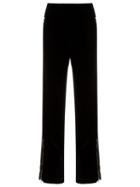 Reinaldo Lourenço - Velvet Trousers - Women - Viscose - 38, Black, Viscose