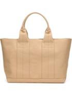 Tomas Maier Large Tote, Women's, Nude/neutrals, Canvas