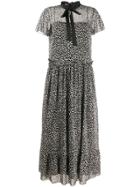 Red Valentino Leopard Long Dress - Neutrals