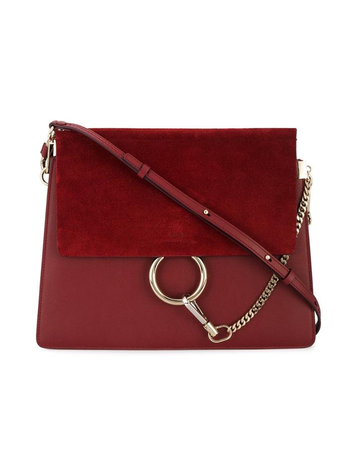 Chloé Faye Shoulder Bag - Pink