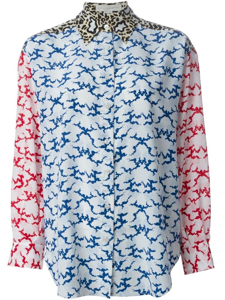 Stella Mccartney Mix Print Shirt