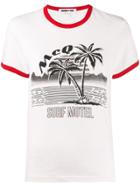 Mcq Alexander Mcqueen Surf Motel Print T-shirt - White