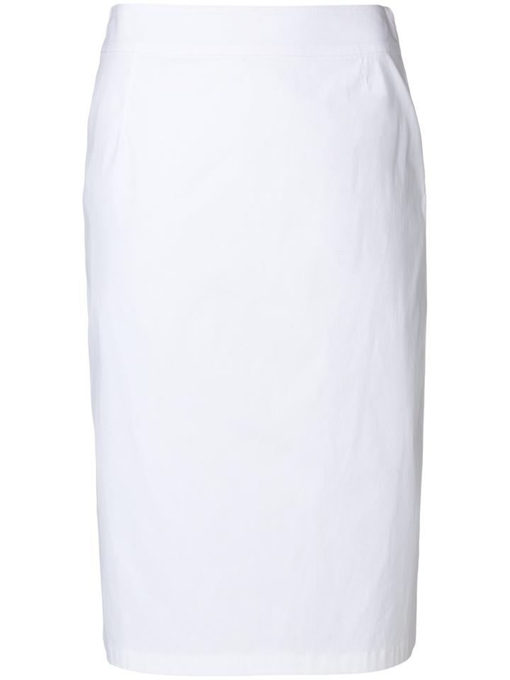 Prada Fitted Skirt - White