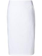 Prada Fitted Skirt - White