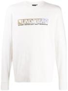 J.lindeberg Hurl Logo Print Sweatshirt - White