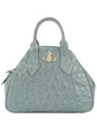 Vivienne Westwood Embossed Shoulder Bag - Blue