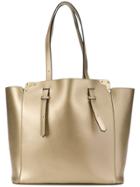 Tosca Blu Classic Shopper Tote - Metallic