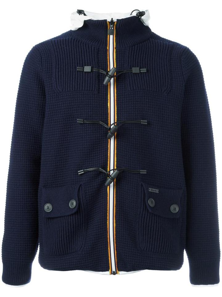 Bark Duffle Jacket, Men's, Size: Xl, Blue, Wool/polyamide