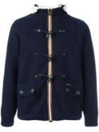 Bark Duffle Jacket, Men's, Size: Xl, Blue, Wool/polyamide