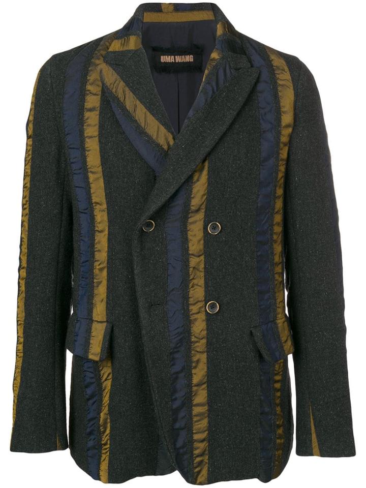 Uma Wang Double Breasted Blazer - Grey
