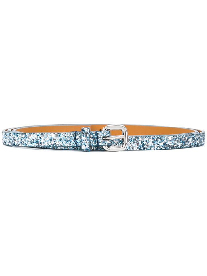 Ermanno Scervino Glitter Belt - Blue