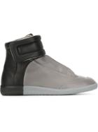 Maison Margiela Future Hi-top Sneakers, Women's, Size: 36, Grey, Calf Leather/rubber/leather