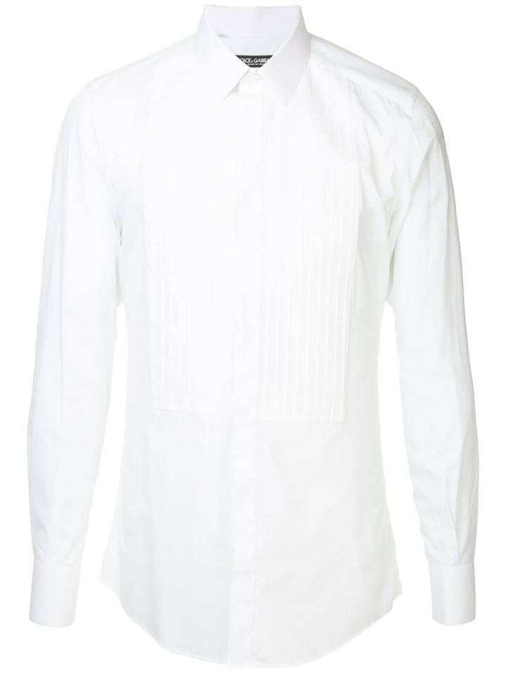 Dolce & Gabbana Long-sleeve Fitted Shirt - White