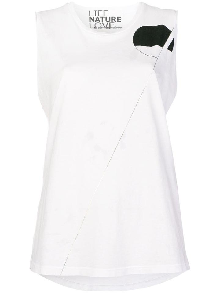 Freecity Deep Space Tank Top - White