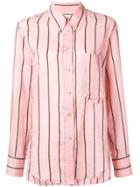 Isabel Marant Étoile Ycao Striped Shirt - Pink