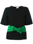 Victoria Victoria Beckham Bow Belt T-shirt