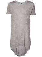 Army Of Me Longline T-shirt - Grey