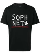 Sophnet. Printed T Shirt - Black