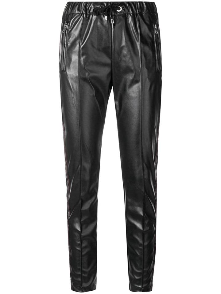 Ermanno Ermanno Drawstring Waist Trousers - Black