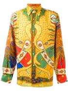 Hermès Vintage Patterned Shirt - Yellow & Orange