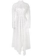 Jonathan Simkhai Embroidered Bustier Dress - White