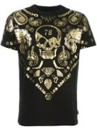 Philipp Plein 'chipley' T-shirt, Men's, Size: Xl, Black, Cotton