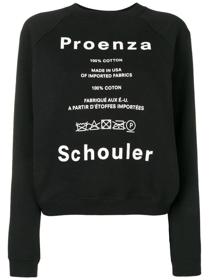 Proenza Schouler Print T-shirt - Black