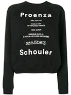 Proenza Schouler Print T-shirt - Black