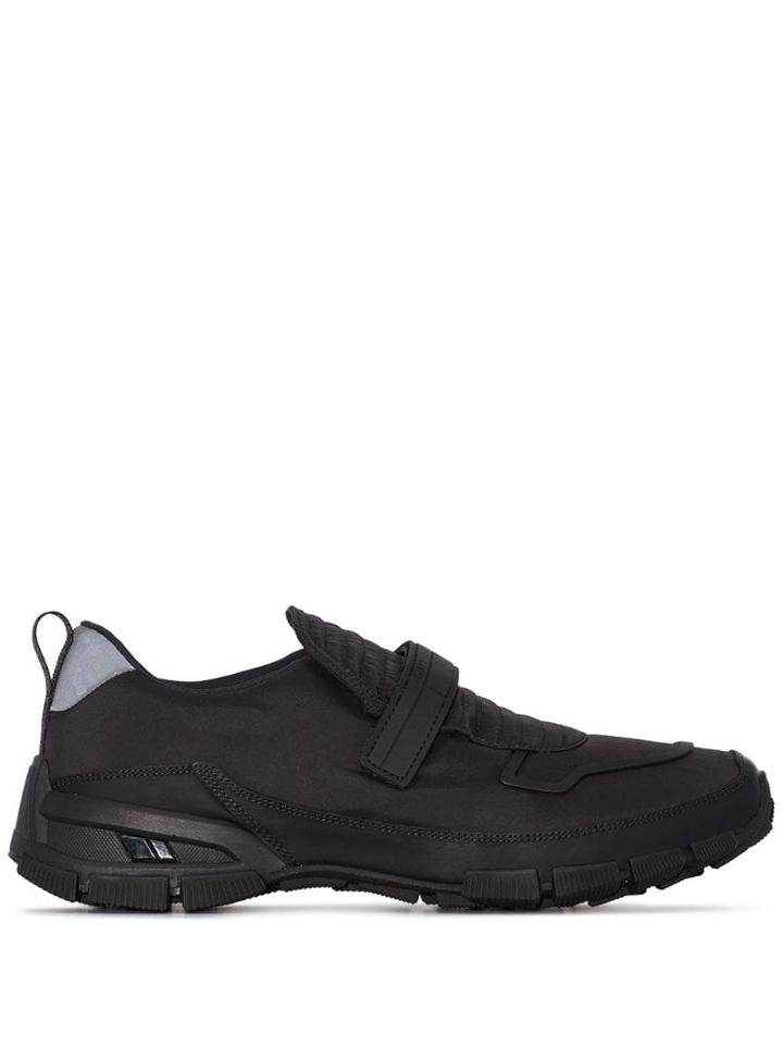 Prada Prada Crossection Hiker Strap Snkr Blk - Black