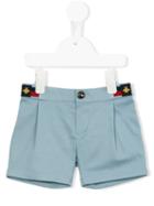 Gucci Kids - Contrast Stripe Shorts - Kids - Cotton/polyamide/polyester/spandex/elastane - 18-24 Mth, Blue
