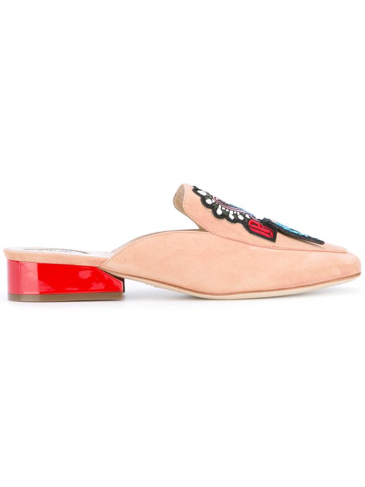 Paula Cademartori 'guadalupe' Mules - Nude & Neutrals