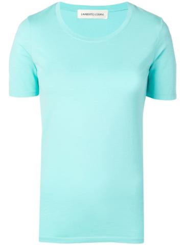 Lamberto Losani Slim Fit T-shirt - Blue