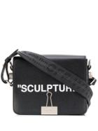 Off-white 'sculpture' Clip Detail Shoulder Bag - Black