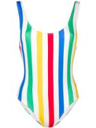 Solid & Striped Striped Swimsuit - Multicolour