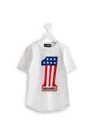 Dsquared2 Kids #1 T-shirt, Boy's, Size: 12 Yrs, White