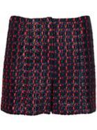 Sonia Rykiel Tweed Shorts, Women's, Size: 38, Silk/acrylic/wool/polyimide