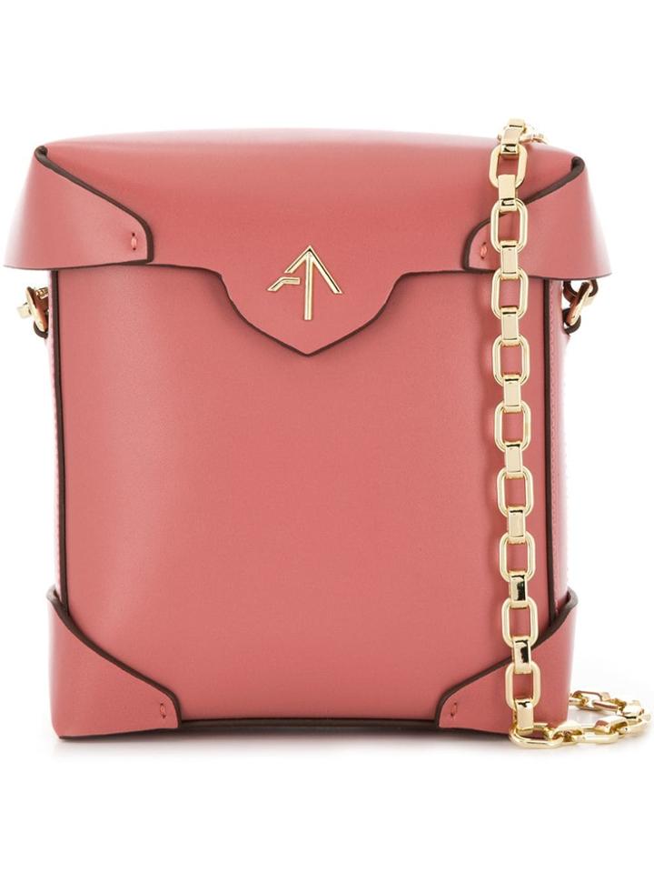Manu Atelier Mini Pristine Bag - Pink