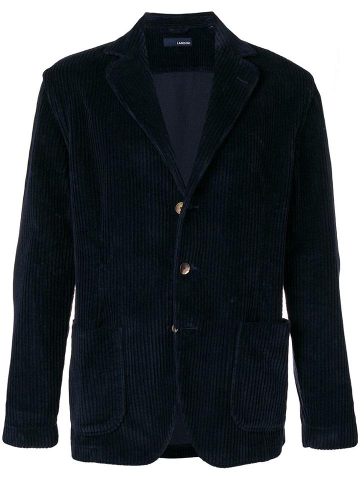 Lardini Corduroy Jacket - Blue