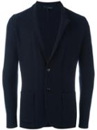 Lardini Two Button Blazer, Men's, Size: Medium, Blue, Cashmere