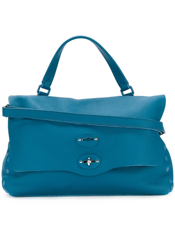 Zanellato Postina Tote Bag - Blue