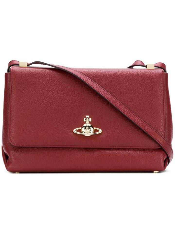 Vivienne Westwood Balmoral Large Shoulder Bag - Red